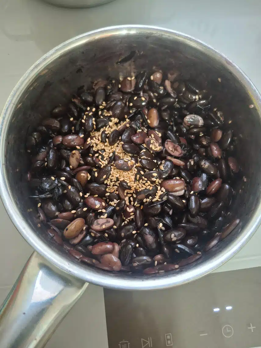  일주일 간식 콩자반 
