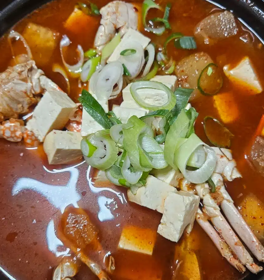 칼칼한 꽃게탕 🦀