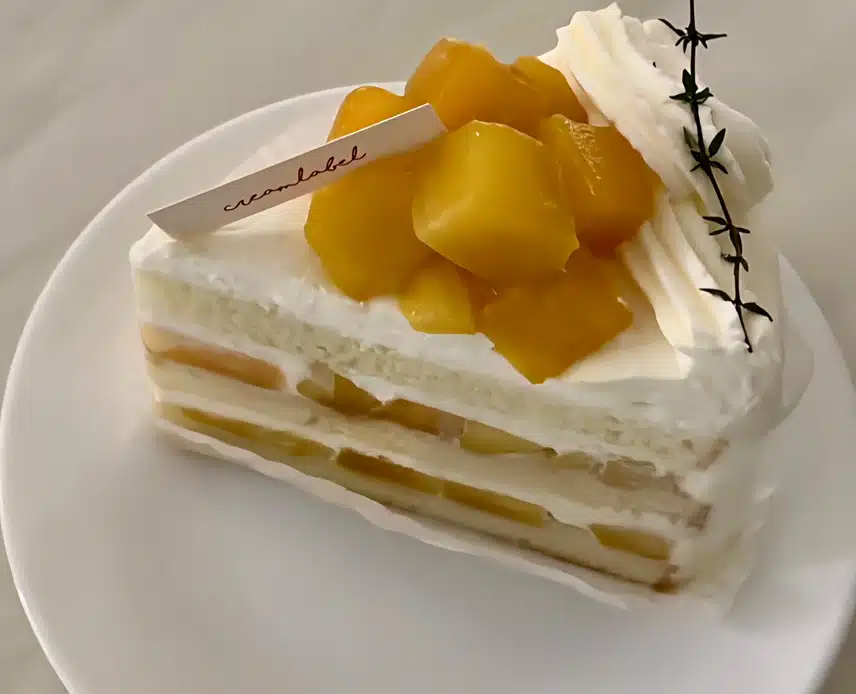 망고 케이크 간식~ 🥭 