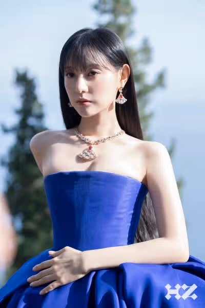 Kim Ji-won Bulgari Noblesse July issue photoshoot behind the scenes photosjpg