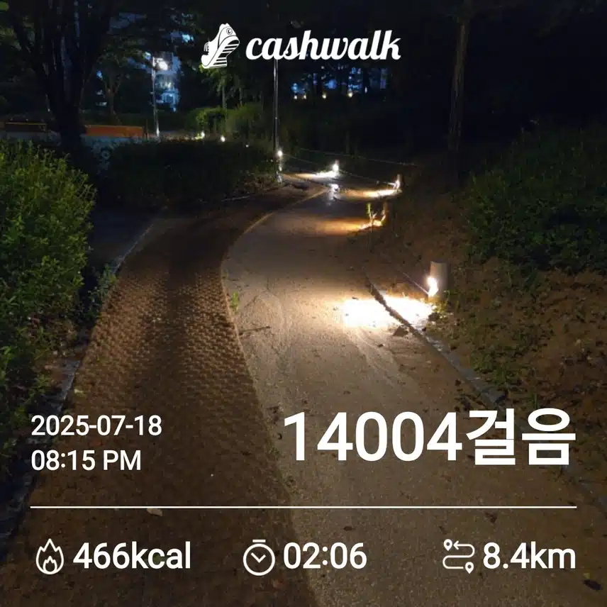 오늘도 만보걷기