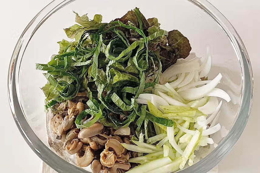 쫄깃한 골뱅이 비빔국수 만들었어요. 🐚 