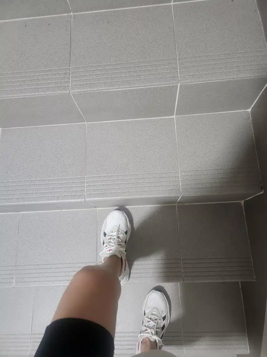 하체 강화 계단 오르기