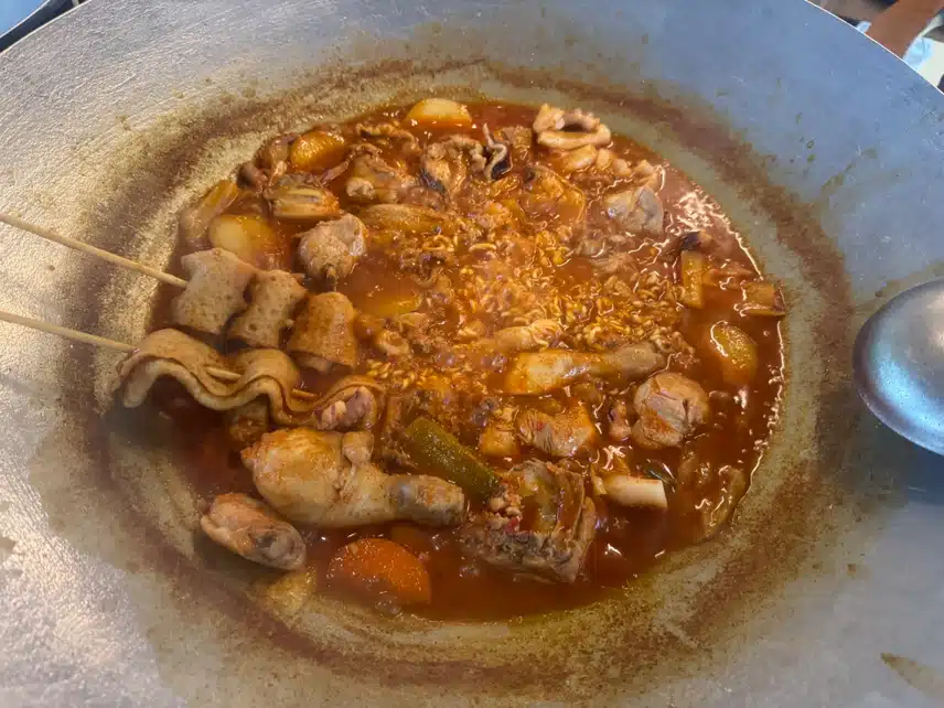 닭볶음탕으로 복달임했어요