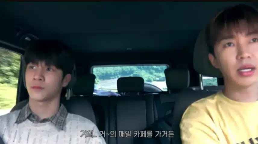 임영웅님 정동원군에게 현실조언을 해주었네요