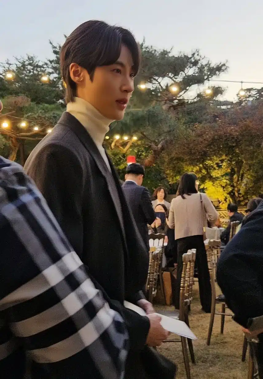 훈훈함 그 자체인 변우석 결혼식 하객 사진 모음