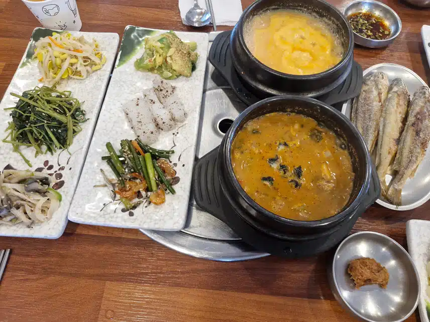 우렁된장 비빔밥