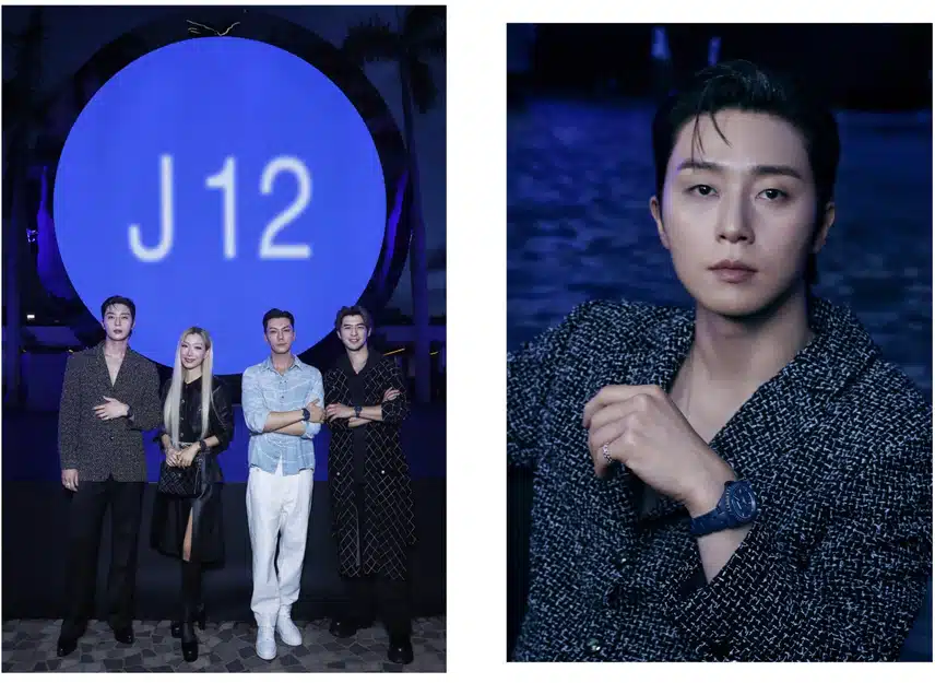 샤넬J12 블루 홍콩 행사에 참석한 박서준님