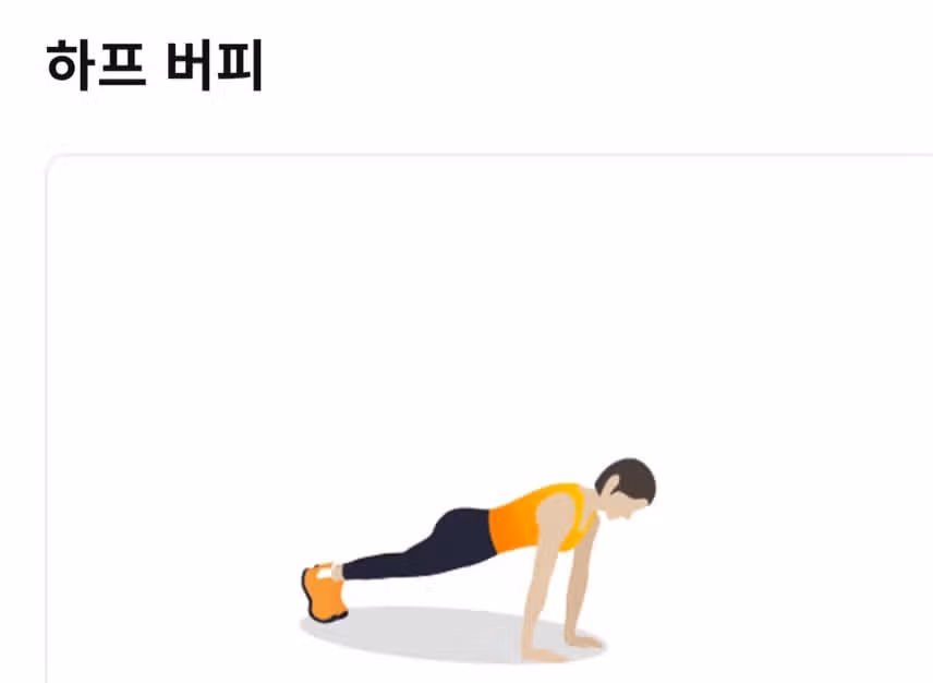 홈트로 체지방 폭발 🔥 