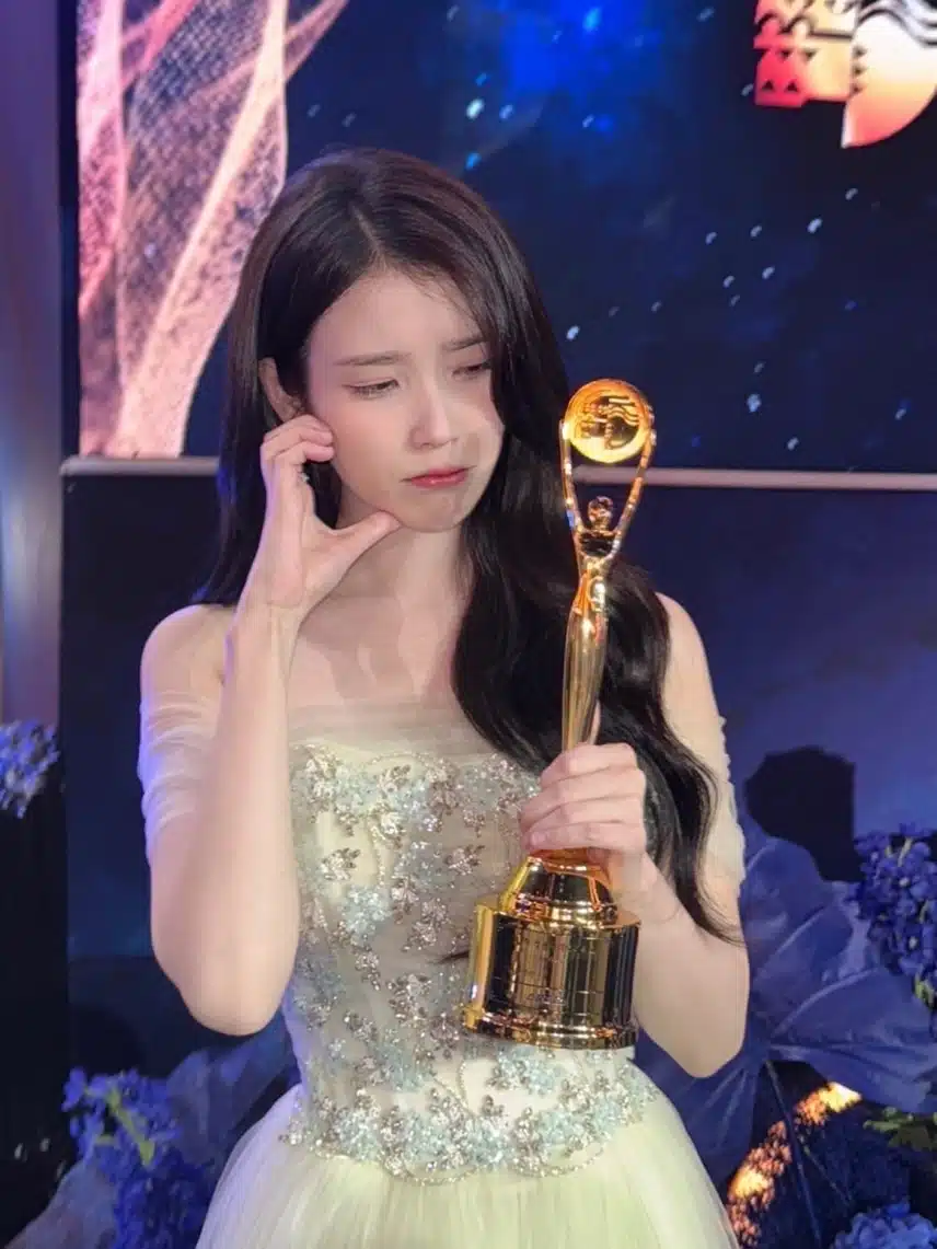 아이유 수상 소감 유애나 짱이에요💕