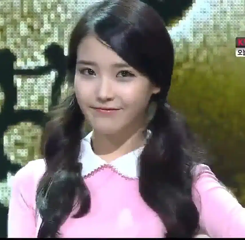 정말 아이였던 아이유