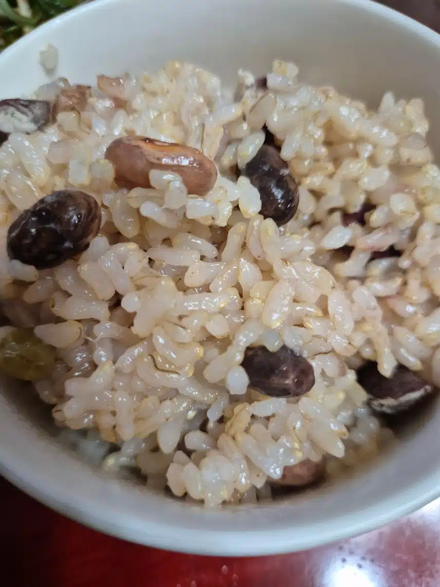 오분도미 콩밥