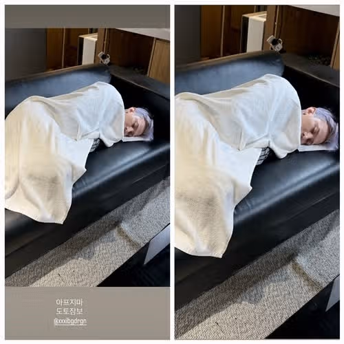 무대뒤 쓰러진 지드래곤...아프지 말아요