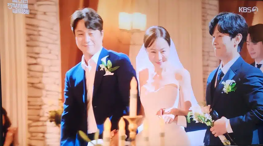 한동석과 마광숙의 결혼 장면이 뭉클했어요