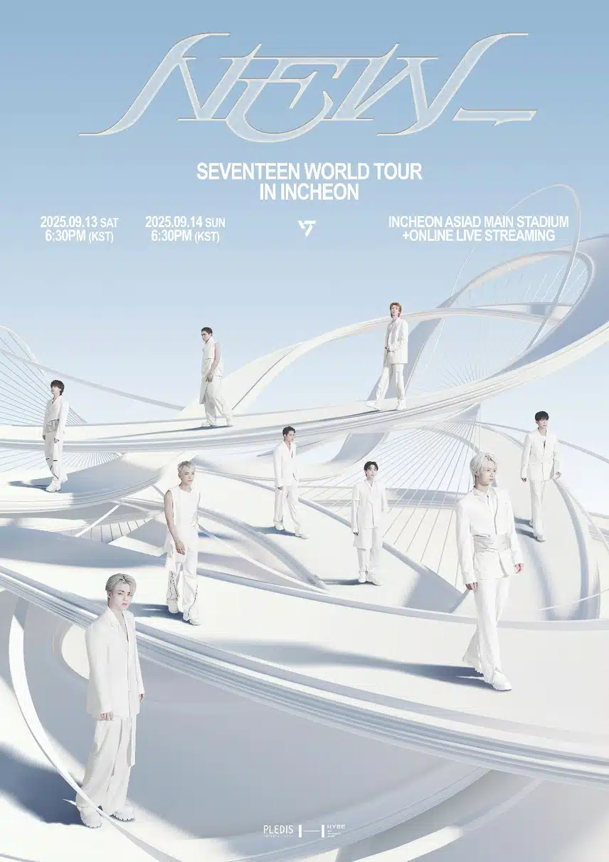 Seventeen World Tour Concert to be held in Incheon