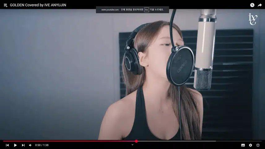 An Yu-jin, qui a repris la chanson de Keddehun Golden, est également bon