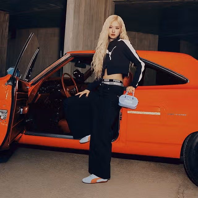 Blackpink Rosé's New Puma Speedcat Pictorial