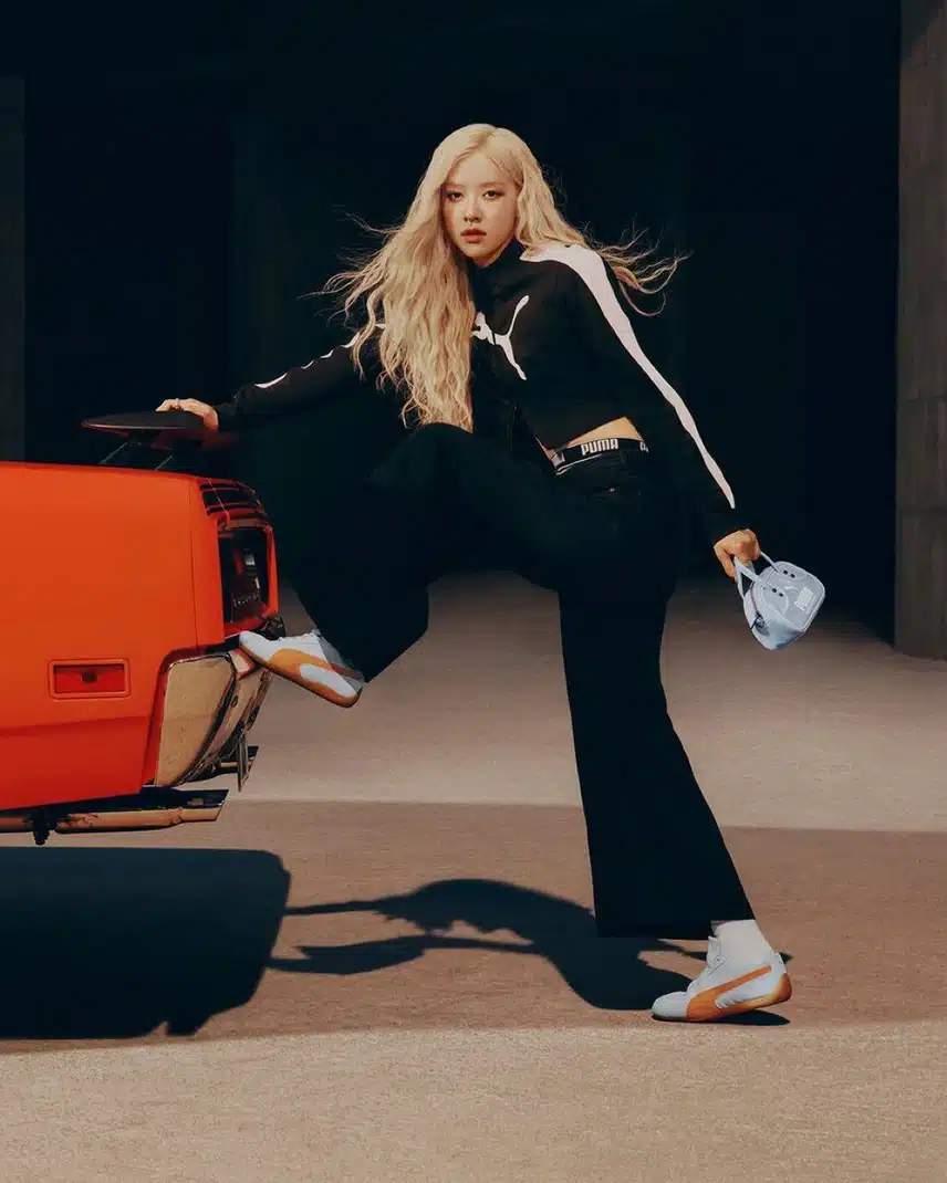 Blackpink Rosé's New Puma Speedcat Pictorial