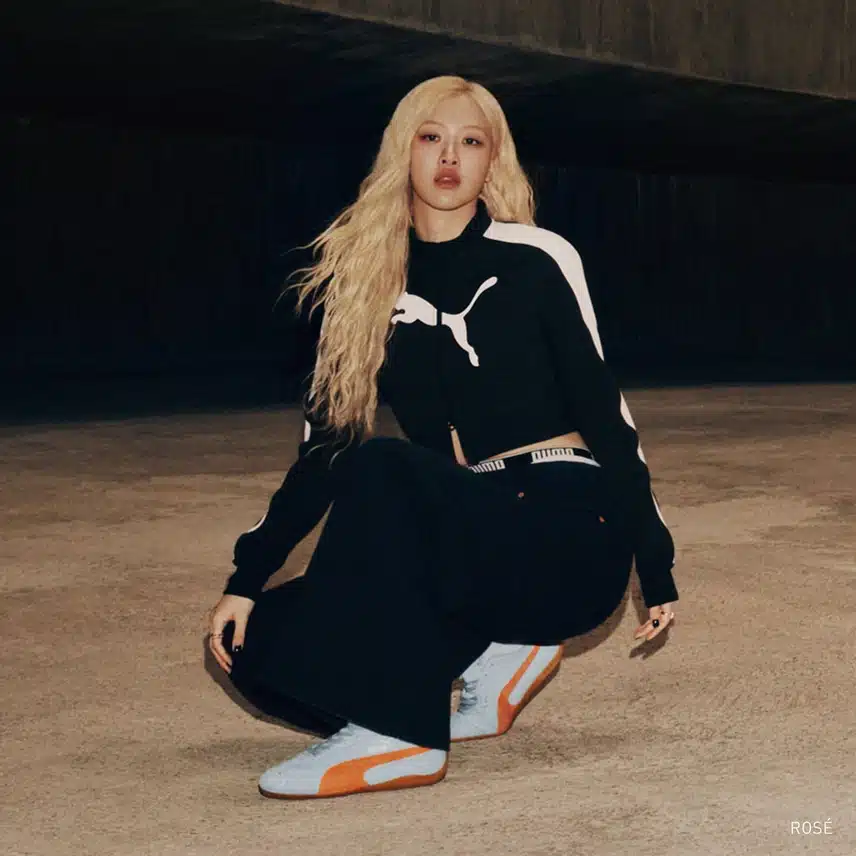 Blackpink Rosé's New Puma Speedcat Pictorial