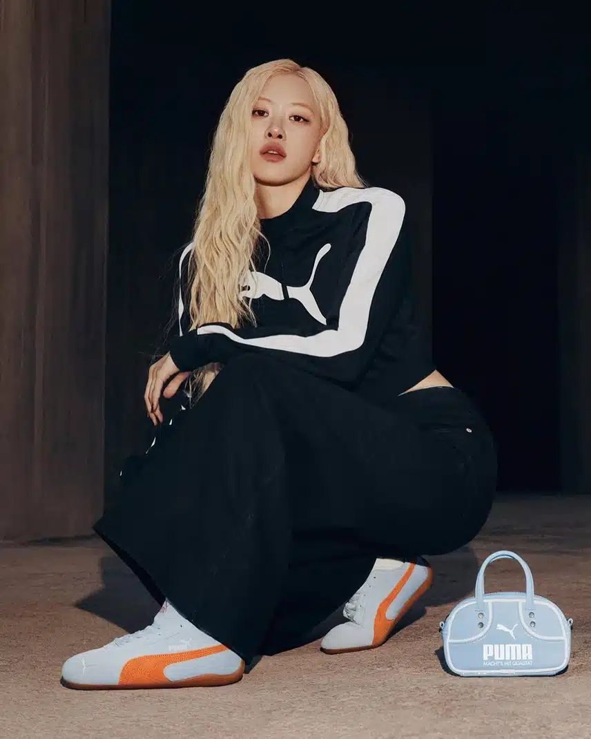 Blackpink Rosé's New Puma Speedcat Pictorial