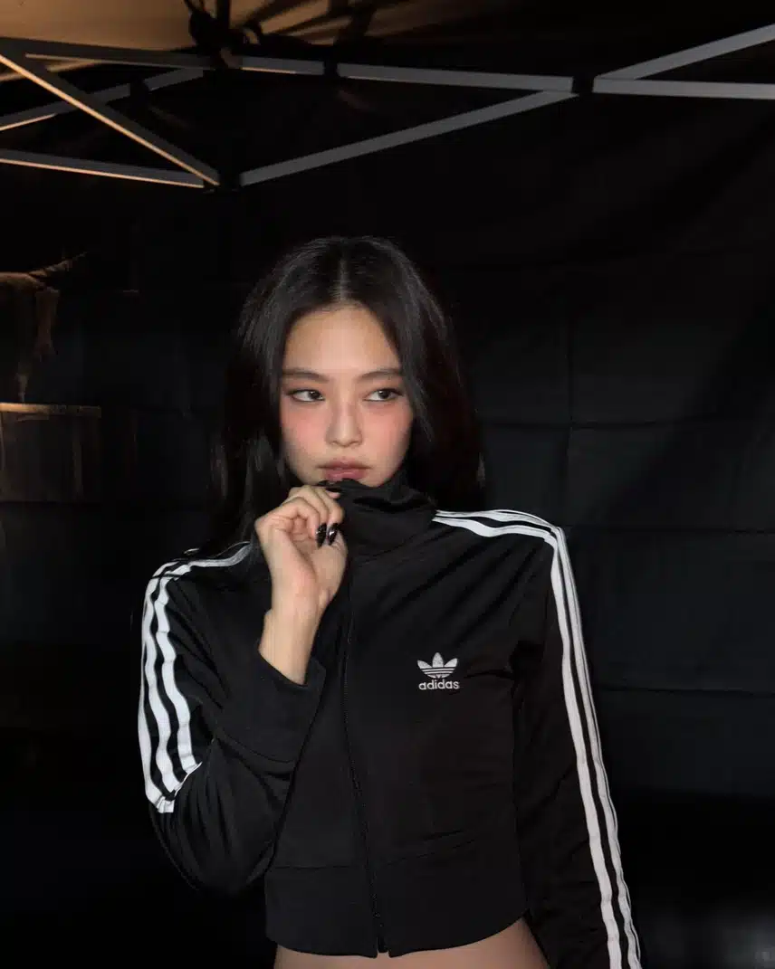 Jennie and Adidas meet, a legendary combination