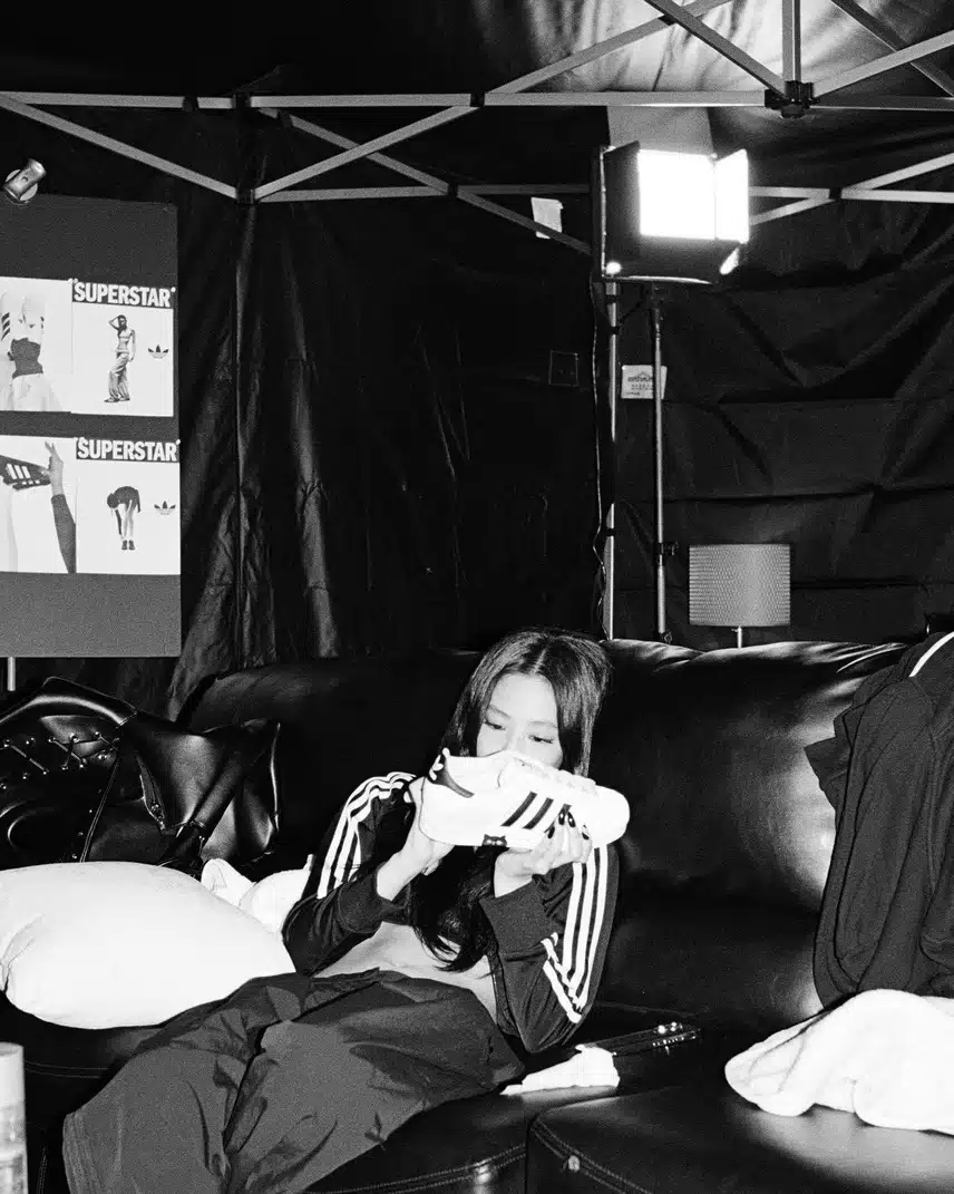 Jennie and Adidas meet, a legendary combination