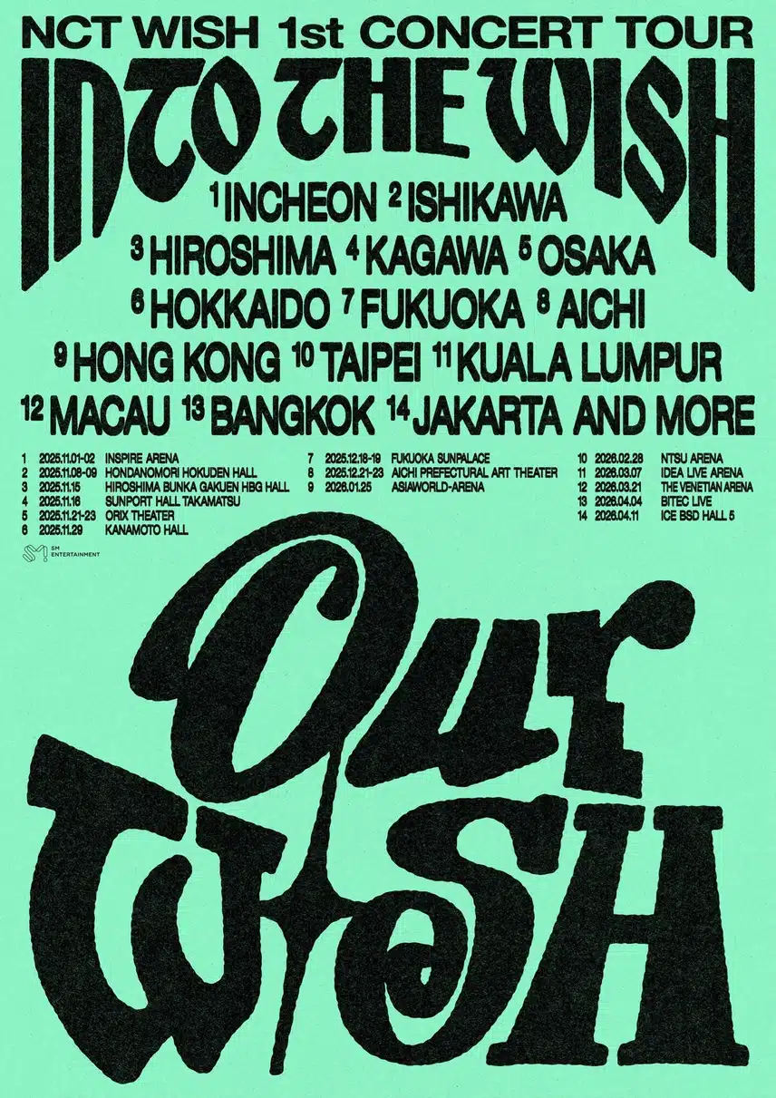NCT Wish Begins Their First Solo Concert Tour