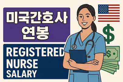 미국 간호사 연봉과 한국 간호사 연봉 차이!