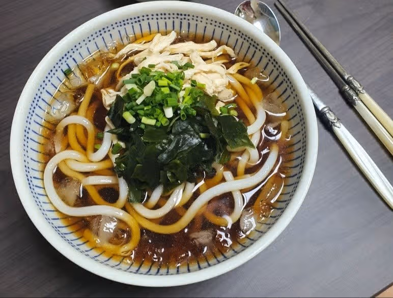 🎈오늘은 맛있는 냉우동 먹었어요!!