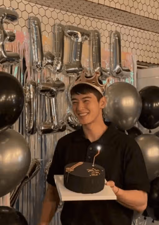 차은우, 입대 앞둔 근황…머리 자르고