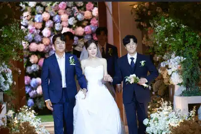 광숙 드레스 입은 모습 너무 이쁘더라구요