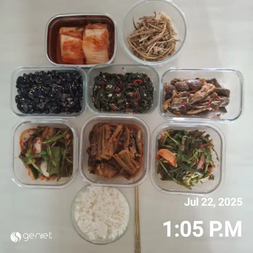 점심식단