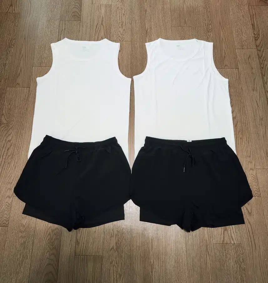 커플 러닝복이 도착했어요🤭