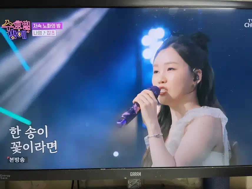 나영님 잡초 무대 다 같이 즐길수 있는 무대더라구요