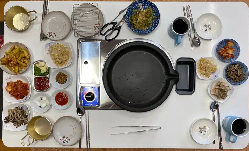 저녁으로 꽃 갈비 먹어요