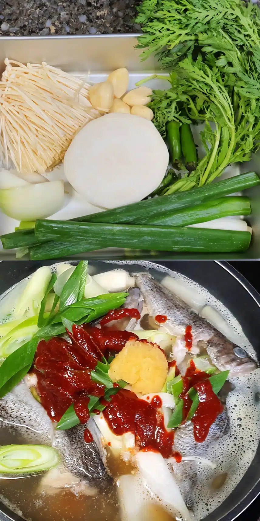 우럭 매운탕 만들었어요.🐟 