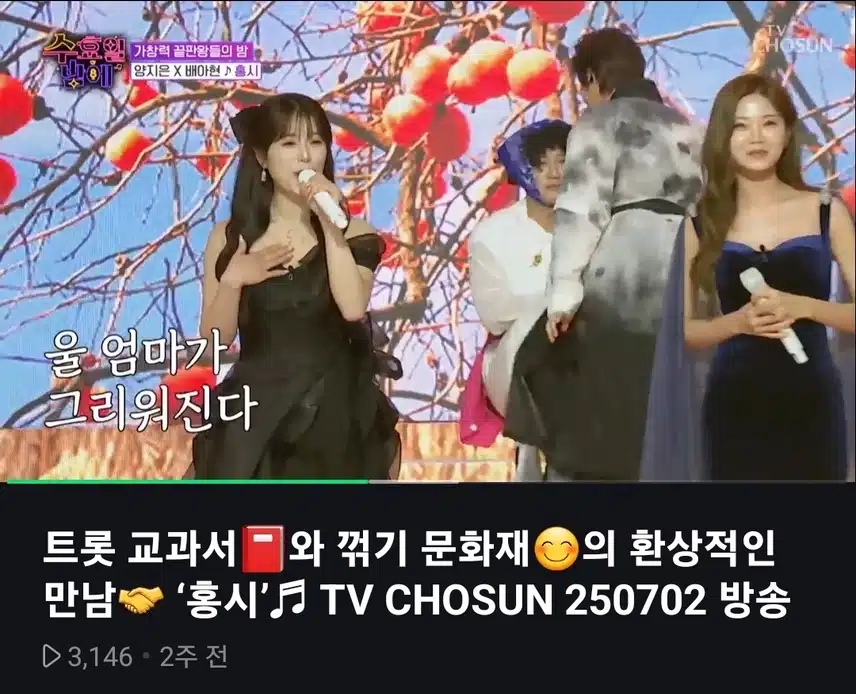 트로트 교과서와 꺾기 문화재의 환상적인 만남!