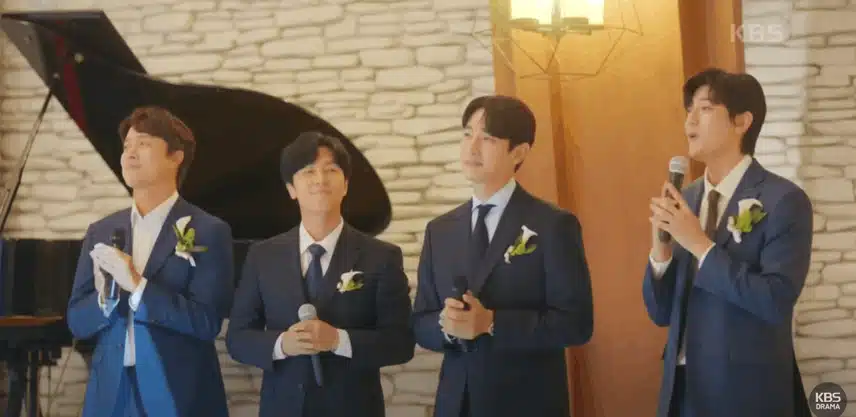 전 시동생들의 축가라니..어디서 또 나올까요 