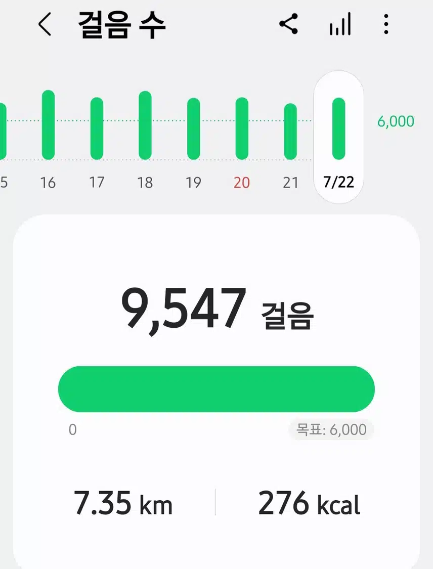 화욜 걷기 운동