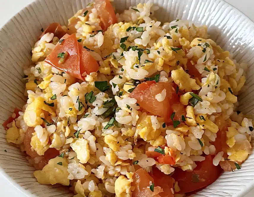 달걀 토마토 볶음밥~🍅🥚