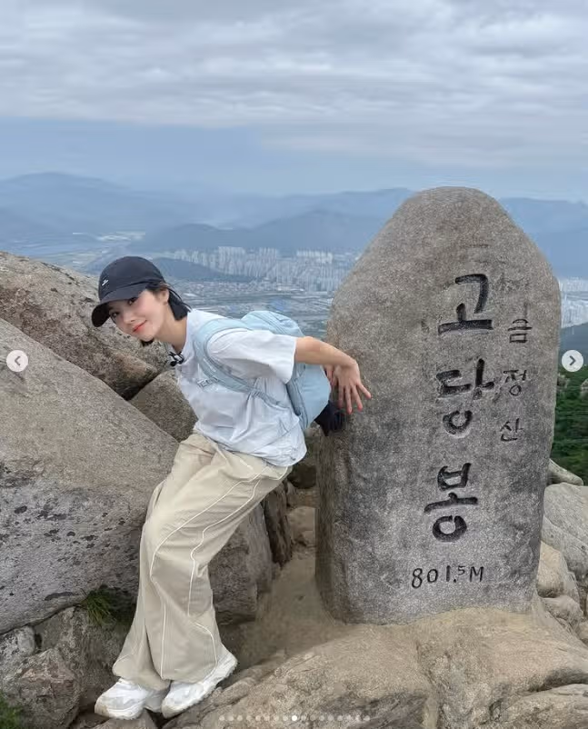 權恩菲，品牌模特兒《Pani Bottle》與《金井山登山》