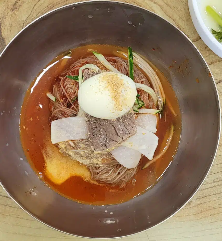 다음에 냉면 먹을때는