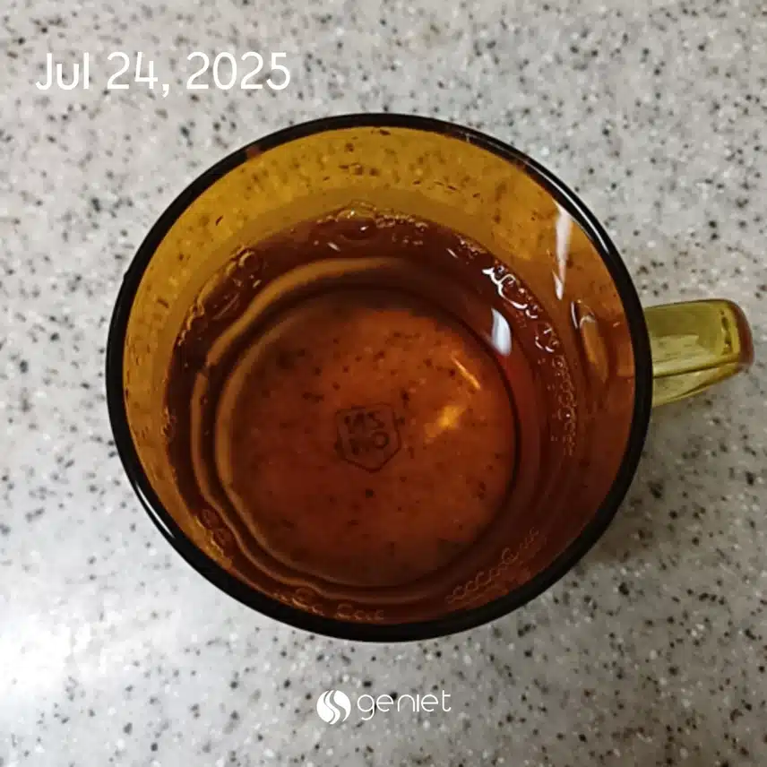 보리차로 수분보충 해요