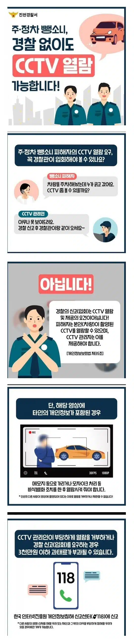 흔히들 잘못 알고 있는 CCTV 열람 상식