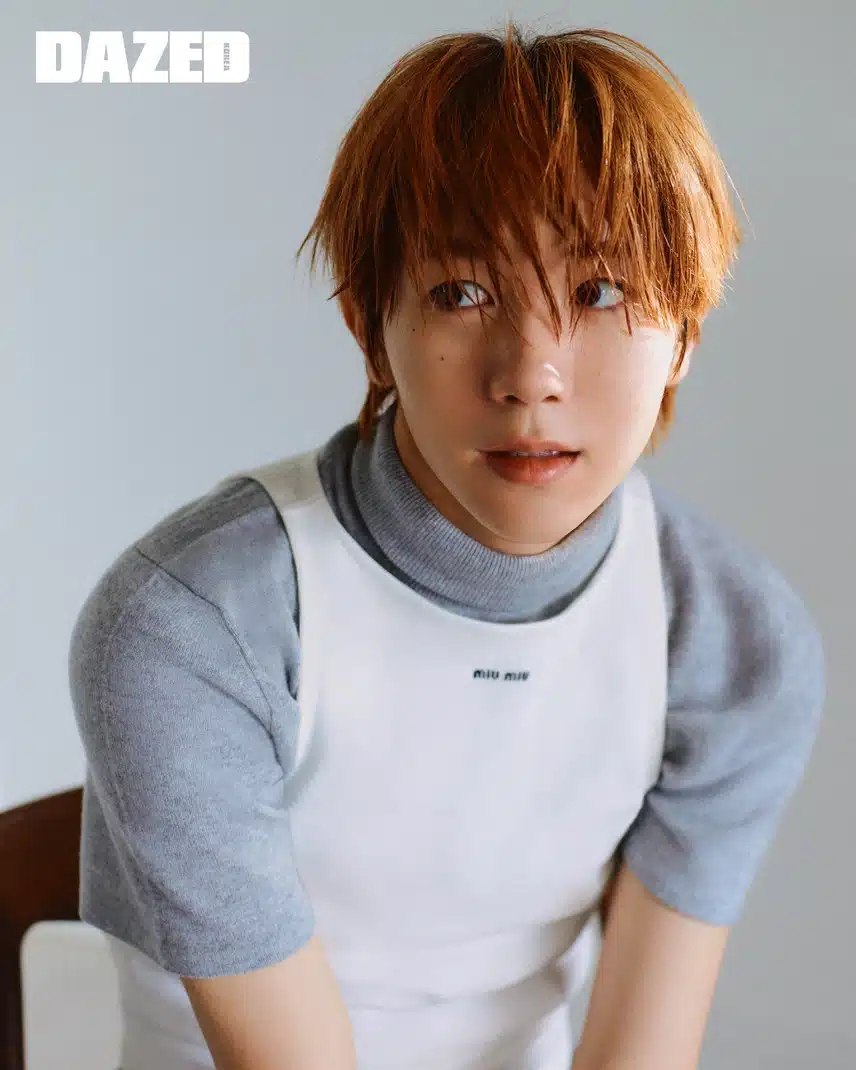 NCT Wish Dazed pictorial with Miu Miu