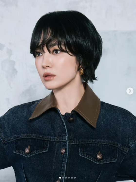女演員宋慧喬短髮看起來很棒
