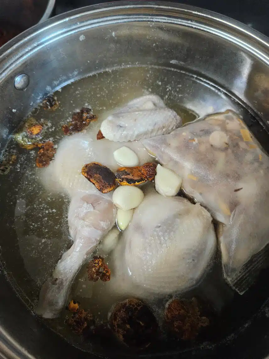 상황버섯 삼계탕으로 면역력 강화 🐔🍄‍🟫