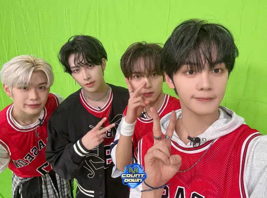 Photo de retour de Zerobaseone publiée sur M Countdown