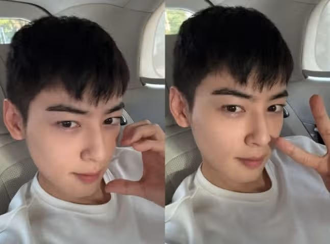입대를 앞둔 은우님은 더 멋있어 졌네요