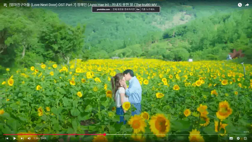 엄마친구아들에서 해인님도 OST를 부르셨었죠